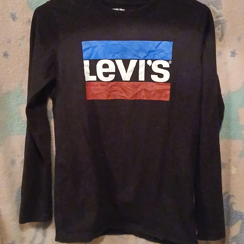 Levi's Long Sleeve Tee Boys Size 14/16
